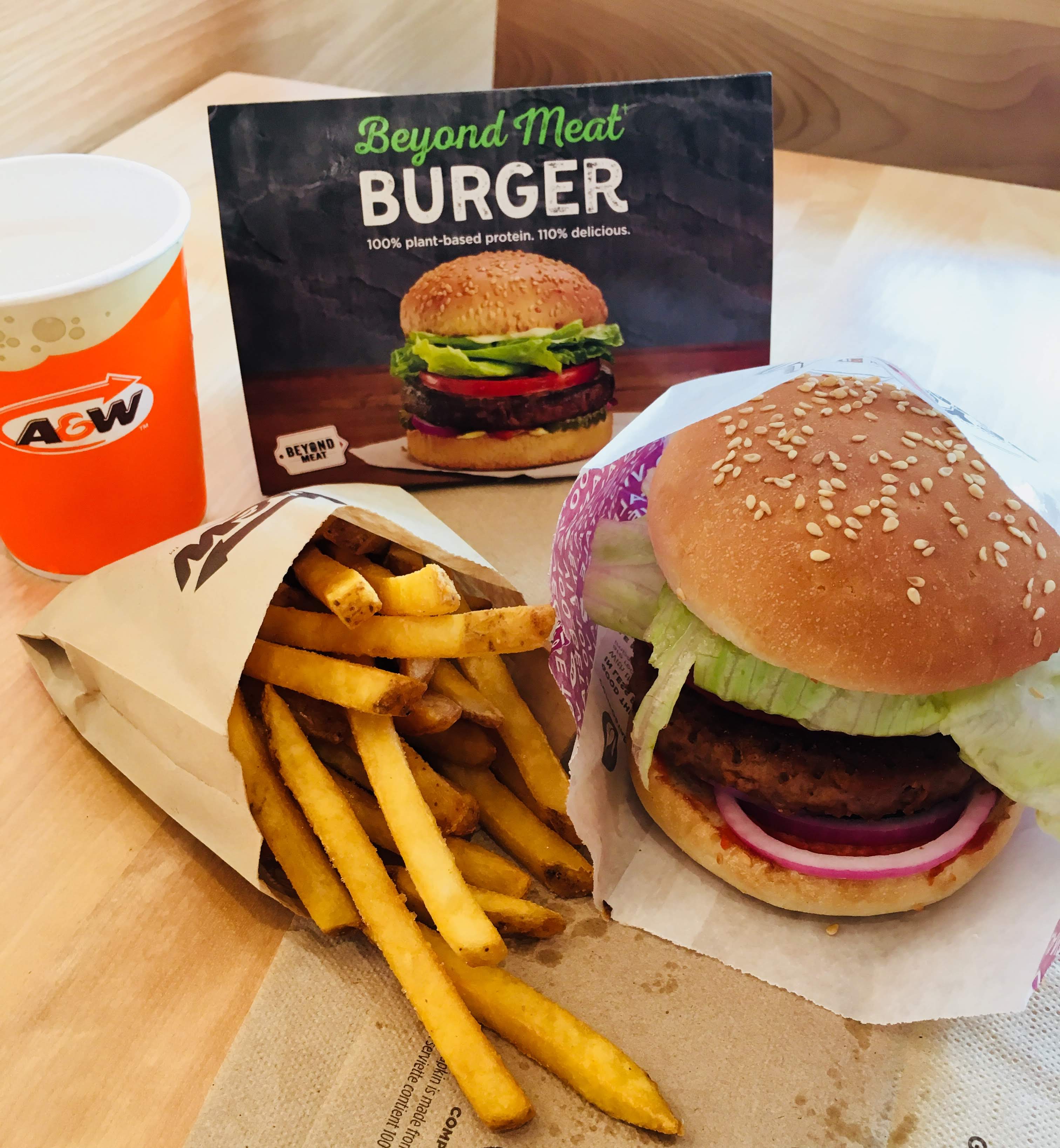A and W burger